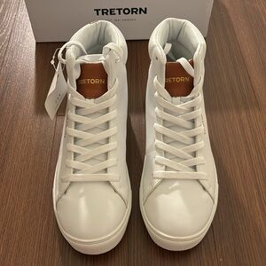 Tretorn White Mid Tournament Shoe Size 8.5